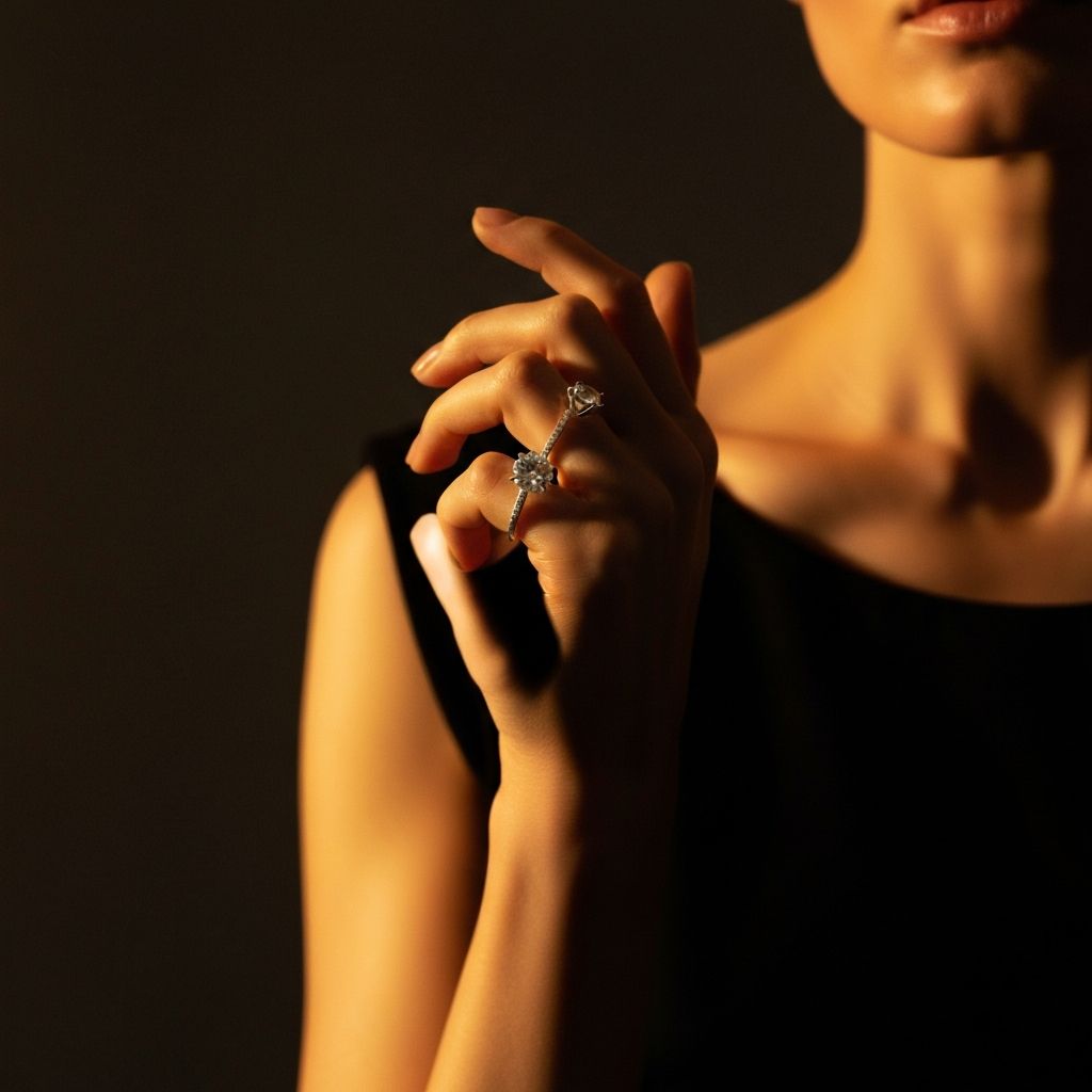 Sovereign Solitaire Ring view 2